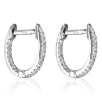Paris Vendôme Women's 'Perfect Créoles' Earrings