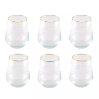 Aulica Arabesque Water Glasses - Set Of 6