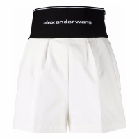 Alexander Wang Women's 'Logo Waist' Shorts