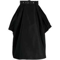 Alexander McQueen Women's 'Belted Draped' A-line Skirt