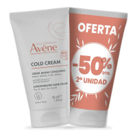 Avène 'Cold Cream Concentrated Duo' Hand Cream - 50 ml, 2 Pieces