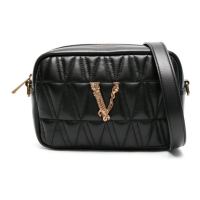 Versace Women's 'Virtus Quilted' Crossbody Bag
