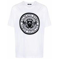 Balmain Men's 'Coin Logo-Appliqué' T-Shirt
