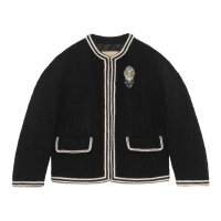 Gucci 'Brooch Tweed' Jacke für Damen