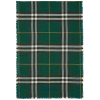 Burberry Women's 'Vintage-Check Frayed' Wool Scarf