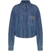 Valentino Women's 'Vgold' Denim Shirt