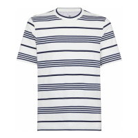 Brunello Cucinelli Men's 'Striped' T-Shirt