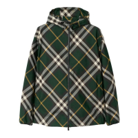 Burberry Men's 'Check-Pattern Hooded' Jacket