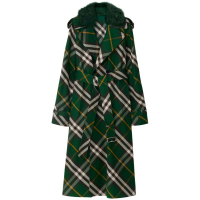 Burberry Women's 'Check-Pattern' Trench Coat