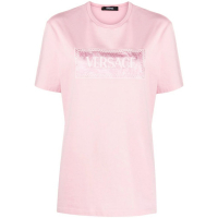 Versace 'Barocco Patch' T-Shirt für Damen