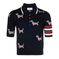 Thom Browne Men's 'Hector' Polo Shirt