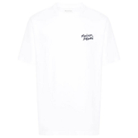 Maison Kitsuné Men's 'Handwriting-Logo' T-Shirt