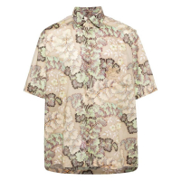 Etro Men's 'Pegaso-Embroidered Floral' Short sleeve shirt