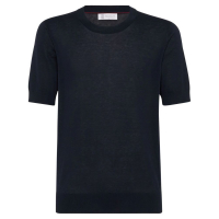 Brunello Cucinelli Men's 'Slub-Texture Fine-Knit' T-Shirt