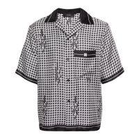 Amiri Men's 'Monogram-Houndstooth' Short sleeve shirt