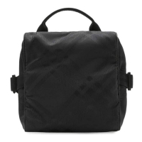 Burberry Men's 'Check-Pattern Zipped' Messenger Bag