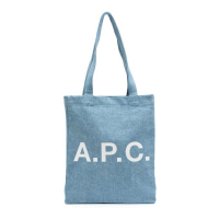 A.P.C. 'Lou Logo Denim' Tote Bag
