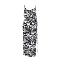 The Attico Women's 'Zebra-Print' Beach Dress