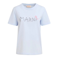 Marni Women's 'Logo-Stitch' T-Shirt